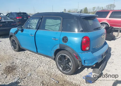 2016 Mini Countryman Cooper S из США, поврежденный, VIN WMWZC3C58GWT10084